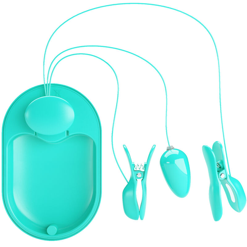 PRETTY LOVE - BOITE SURPRISE PINCE A ELECTRO STIMULATION BLEUE – Image 8