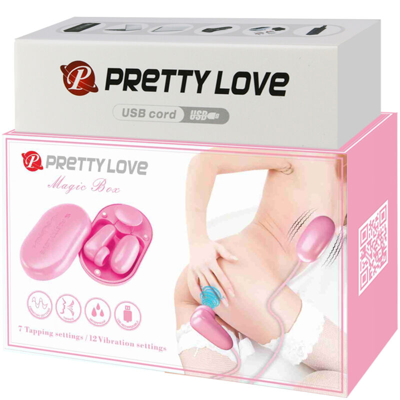 PRETTY LOVE - MAGIC BOX BALLE VIBRANTE & STIMULATEUR ROSE – Image 6