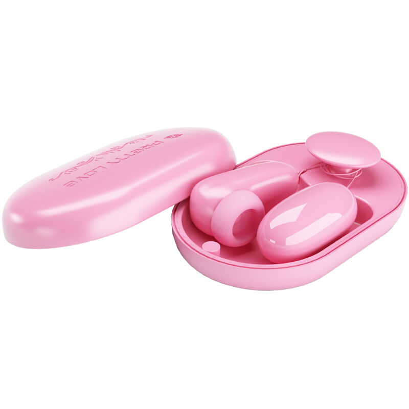 PRETTY LOVE - MAGIC BOX BALLE VIBRANTE & STIMULATEUR ROSE – Image 3
