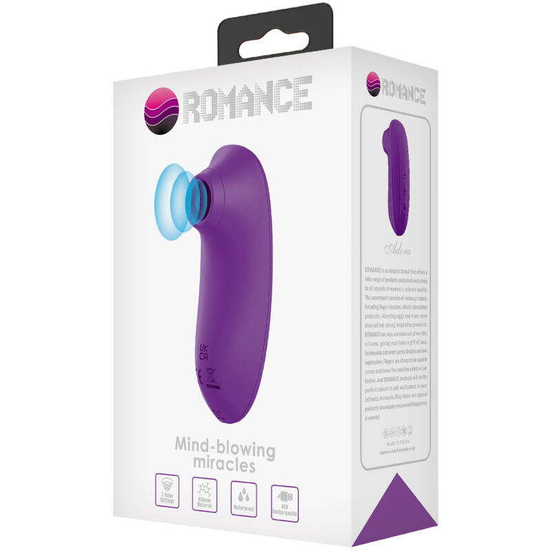 ROMANCE - ADORA MINI VIOLET CLITORIS SUCKER – Image 5