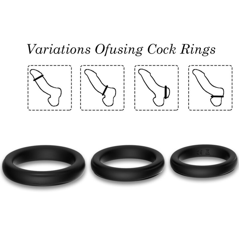 ARMONY - TRIPLE BAGUE SILICONE LUMINEUSE – Image 3