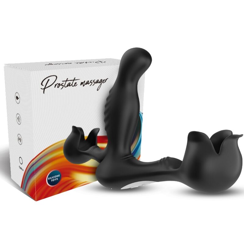 ARMONY - VIBRATEUR SURROUND ANAL & STIMULATEUR TESTICULOS TÉLÉCOMMANDE NOIR – Image 4