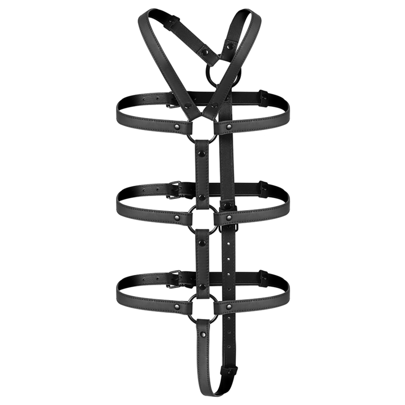 FETISH SUBMISSIVE BONDAGE - HARNAIS RÉGLABLE TORSE ET BRAS – Image 3