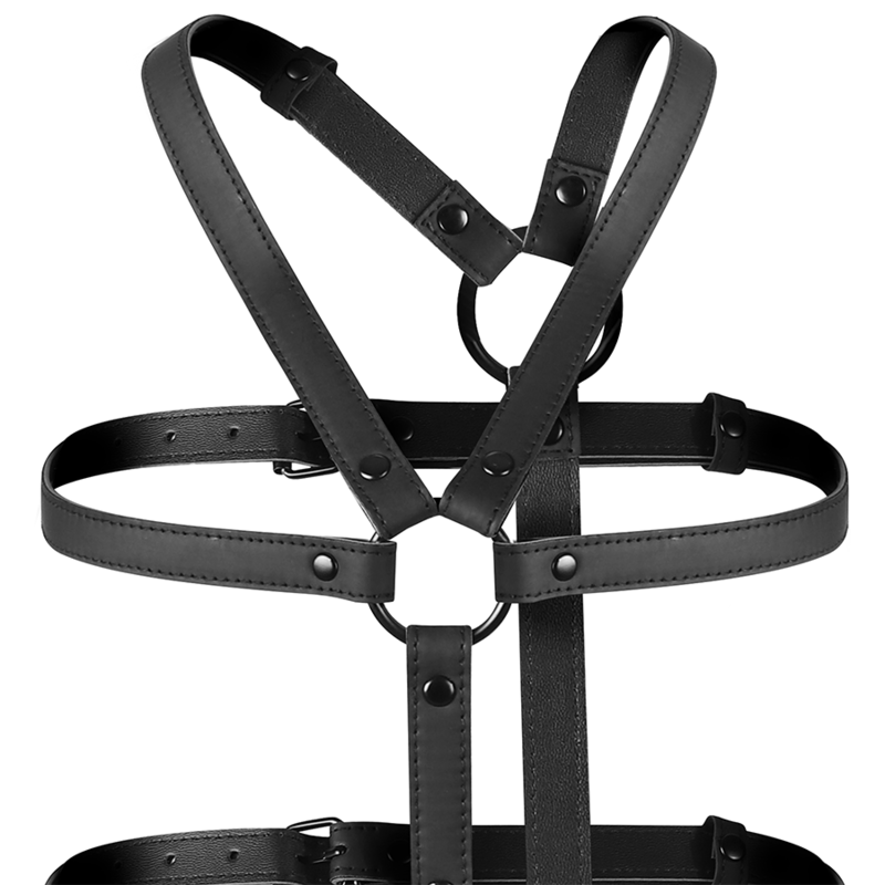 FETISH SUBMISSIVE BONDAGE - HARNAIS RÉGLABLE TORSE ET BRAS – Image 4