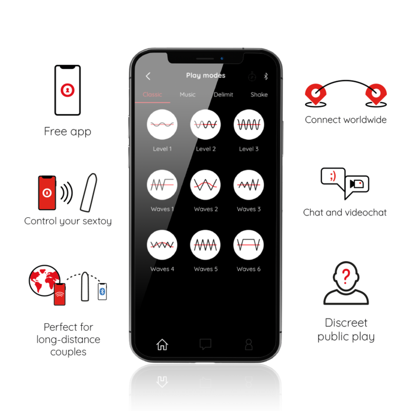 ONINDER - BERLIN VIBRATEUR BULLET NOIR 9 MODES 8,5 X 2 CM - APPLICATION GRATUITE – Image 2