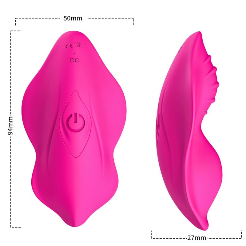 ARMONY - WHISPER WEARABLE PANTIES VIBRATEUR TÉLÉCOMMANDE FUCHSIA – Image 3