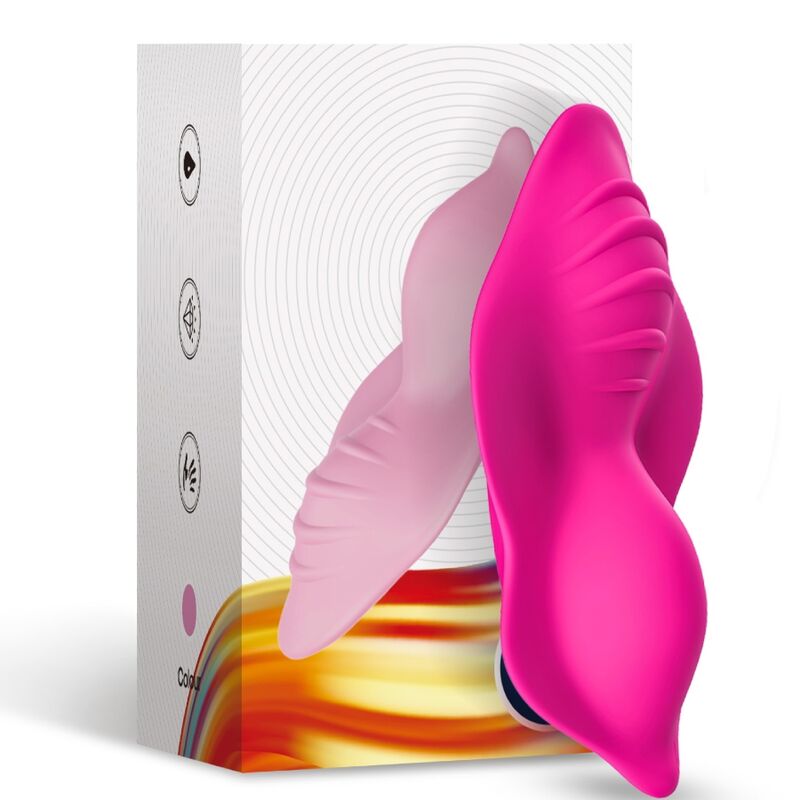 ARMONY - WHISPER WEARABLE PANTIES VIBRATEUR TÉLÉCOMMANDE FUCHSIA – Image 2
