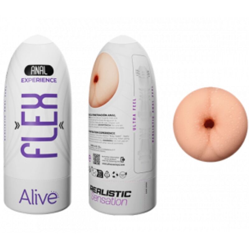 ALIVE - MASTURBADOR MASCHIO FLEX ANALE TAGLIA M - immagine 2