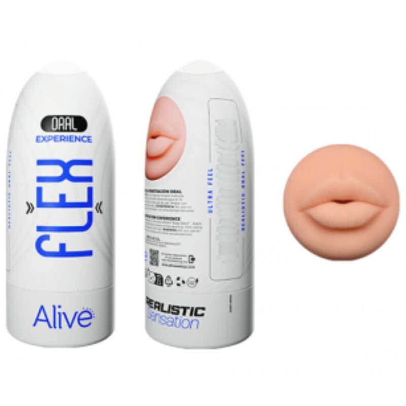 ALIVE - MASTURBADOR MASCHIO FLEX ORALE TAGLIA M - immagine 2