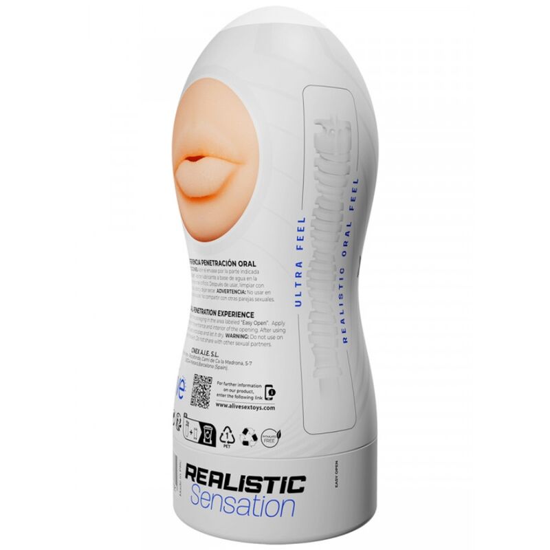 ALIVE - MASTURBADOR MASCHIO MAXI FLEX ORALE TAGLIA L - immagine 2