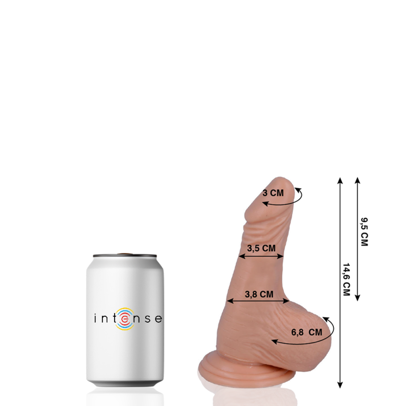 MR INTENSE - 1 PENE REALÍSTICO 14.6 CM -O- 3.5 CM - Imagen 6