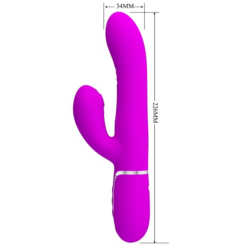 PRETTY LOVE - MULTIFUNCTION G-SPOT VIBRATOR FUCHSIA - Image 3