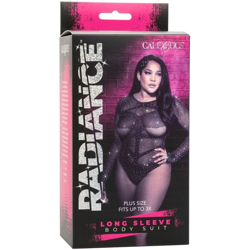 CALEXOTICS - RADIANCE LANGARM-BODYSUIT RHINE PLUS GRÖSSE – Bild 4