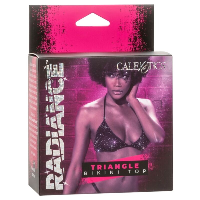 CALEXOTICS - RADIANCE TRIANGLE BIKINI TOP RHINE - Image 2
