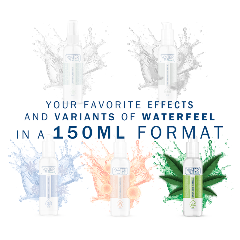 WATERFEEL - LUBRICANTE CANNABIS 150 ML - Imagen 6