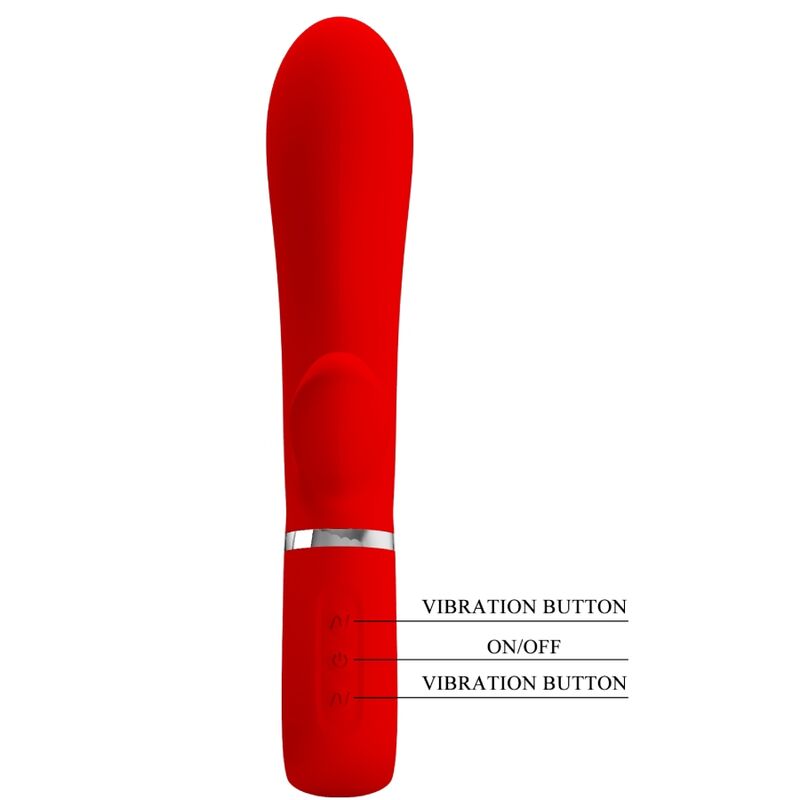 PRETTY LOVE - THOMAS MULTIFUNCTION G-SPOT VIBRATOR RED - Image 7