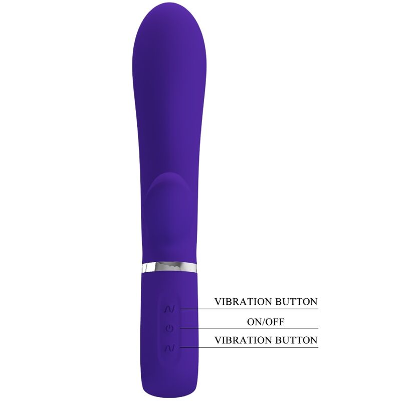 PRETTY LOVE - VIBRADOR MULTIFUNO G-SPOT THOMAS ROXO - Image 6