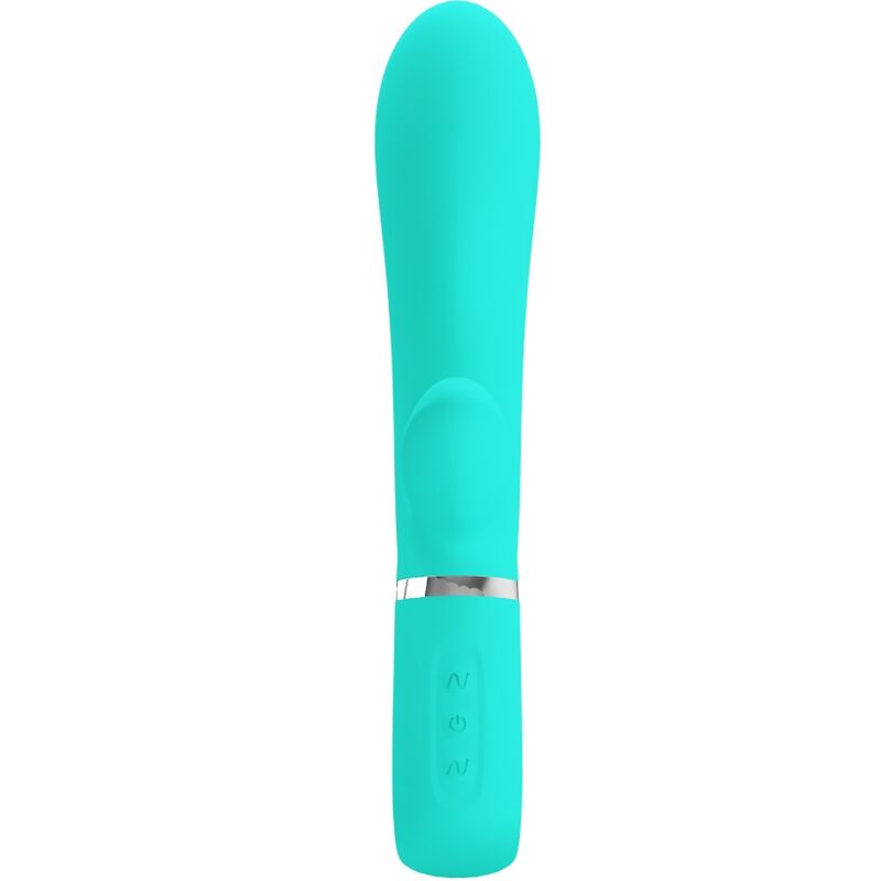 PRETTY LOVE - THOMAS MULTIFUNCTION G-SPOT VIBRATOR AQUA GREEN - Image 9