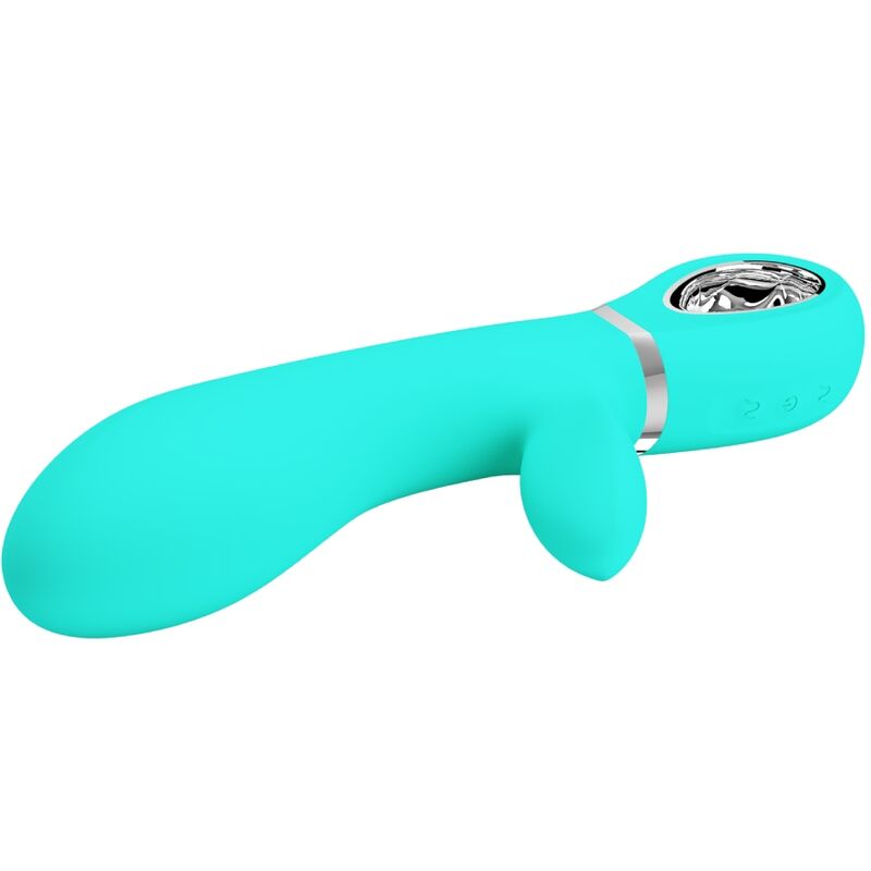 PRETTY LOVE - THOMAS MULTIFUNCTION G-SPOT VIBRATOR AQUA GREEN - Image 2
