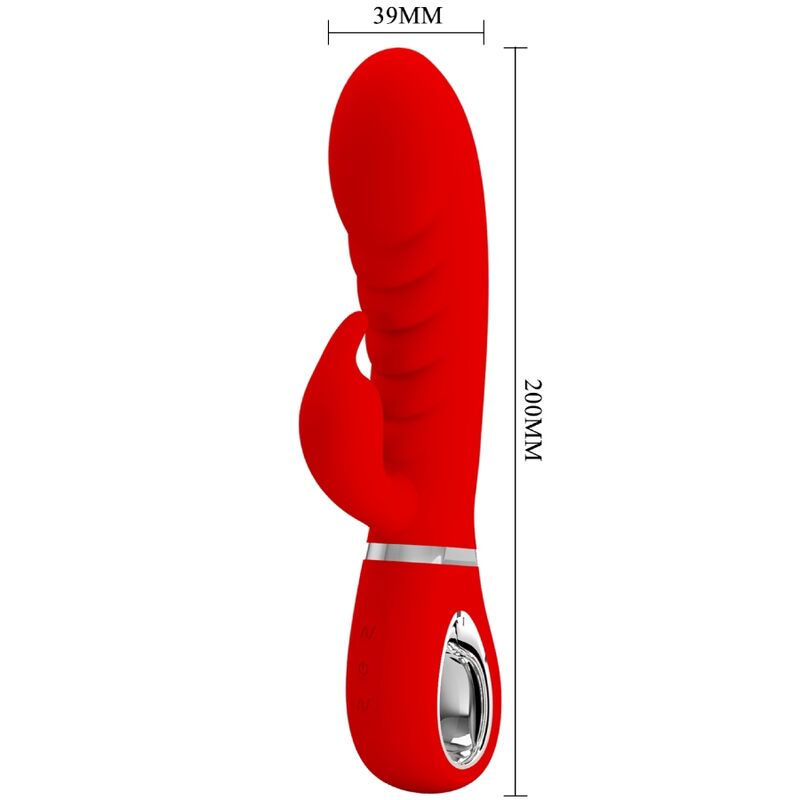 PRETTY LOVE - PRESCOTT MULTIFUNCTION G-SPOT VIBRATOR RED - Image 8