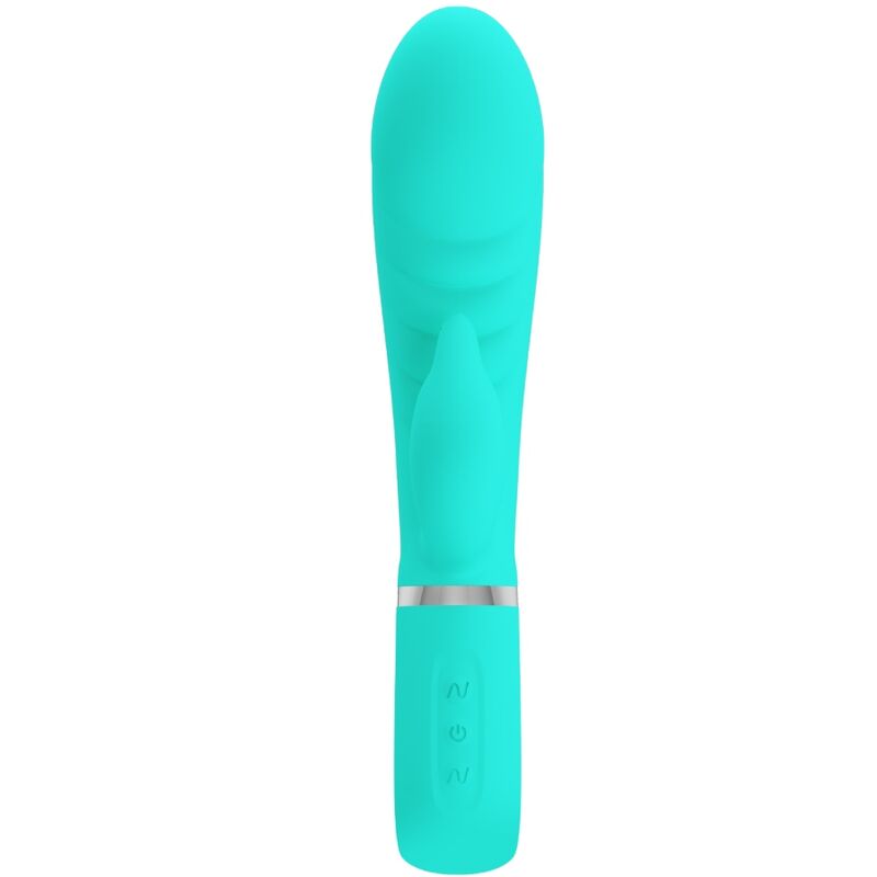 PRETTY LOVE - VIBRADOR PRESCOTT MULTIFUNÕES G-SPOT AQUA VERDE - Image 5