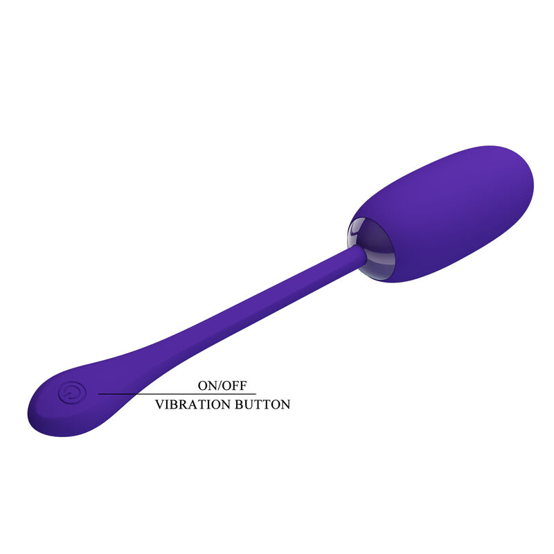 PRETTY LOVE - JULIUS HUEVO VIBRADOR IMPERMEBLE & RECARGABLE LILA - Imagen 8