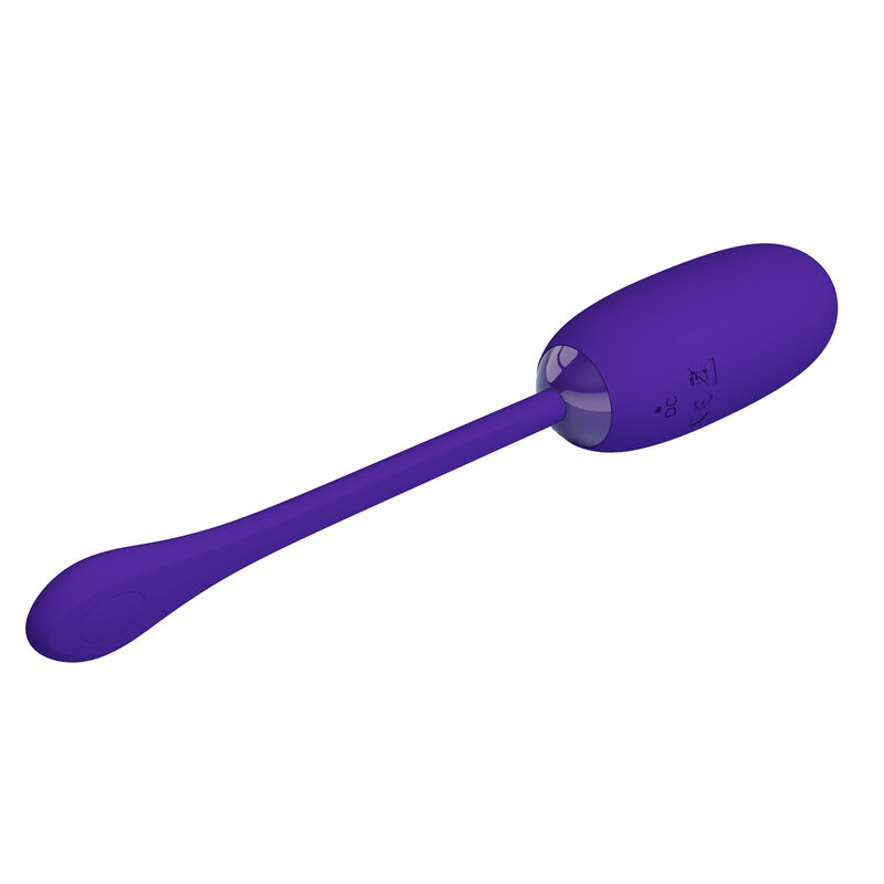 PRETTY LOVE - JULIUS HUEVO VIBRADOR IMPERMEBLE & RECARGABLE LILA - Imagen 6