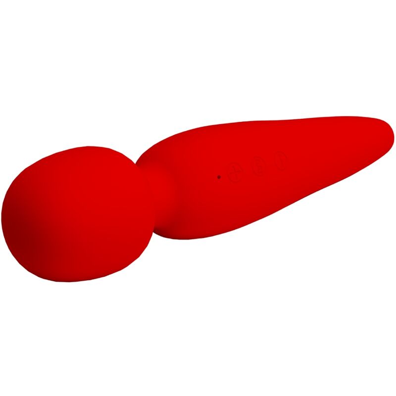 PRETTY LOVE - MASSEUR MEREDITH 12 MODES DE VIBRATION ROUGE – Image 3