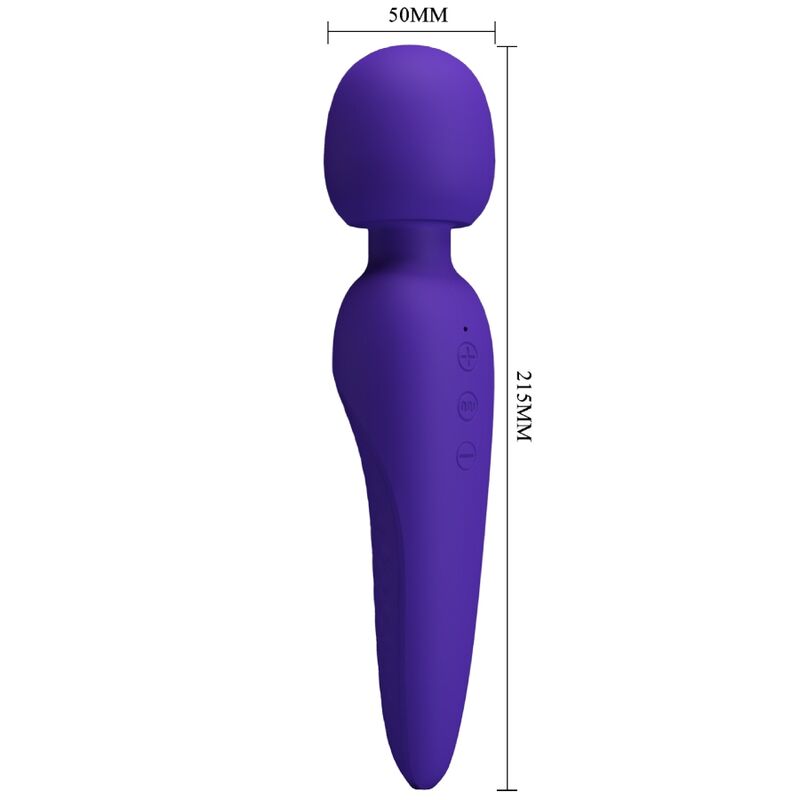 PRETTY LOVE - MEREDITH MASSAGER 12 VIBRATIONSMODI LILA – Bild 9