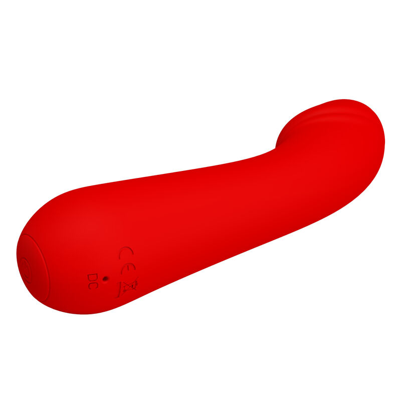 PRETTY LOVE - CETUS WIEDERAUFLADBARER VIBRATOR ROT – Bild 5