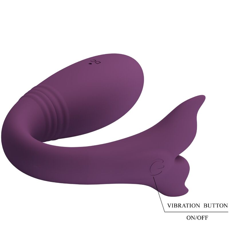 PRETTY LOVE - JAYLEEN VIBRADOR APP CONTROL REMOTO LILA - Imagen 6