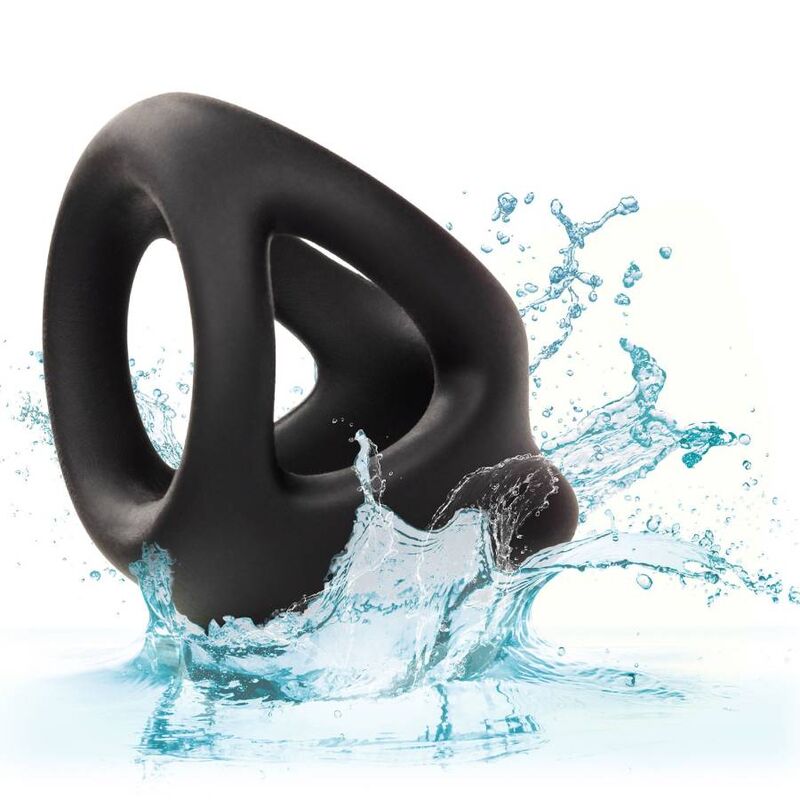 CALEXOTICS - ALPHA BAGUE DUAL CAGE NOIR – Image 4