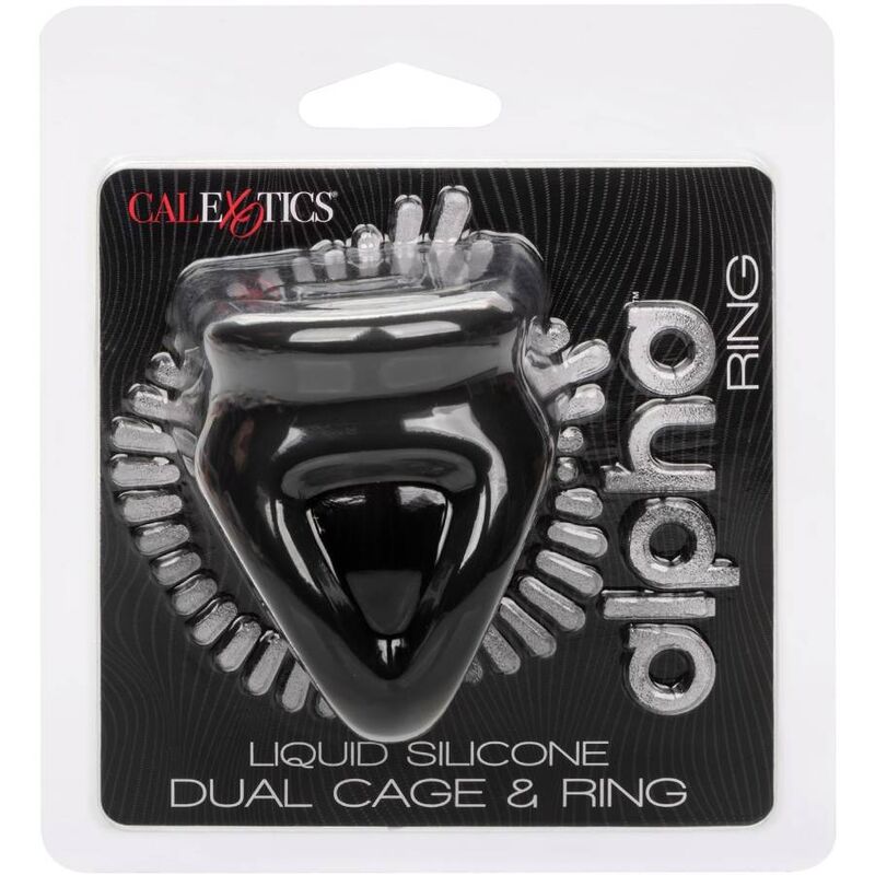 CALEXOTICS - ALPHA BAGUE DUAL CAGE NOIR – Image 10
