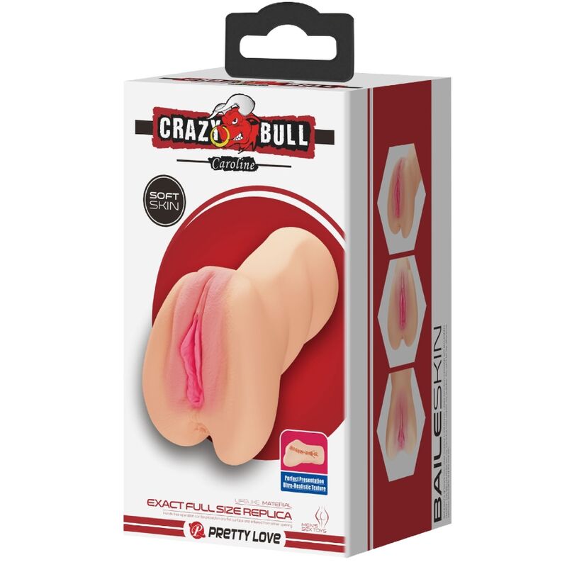 CRAZY BULL - CAROLINE MASTUBADOR EN FORMA DE VAGINA - Imagen 3