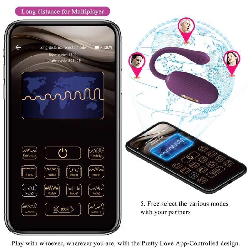 PRETTY LOVE - DOREEN OEUF VIBRANT RECHARGEABLE VIOLET – Image 14