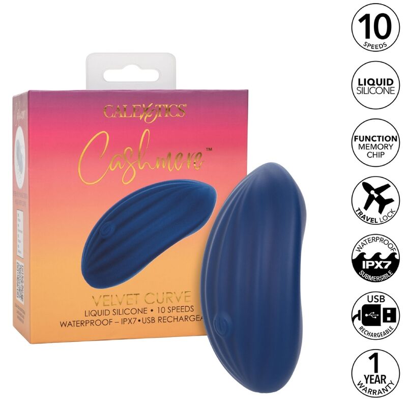 CALEXOTICS - CASHMERE VELOURS CURVE BLEU – Image 2