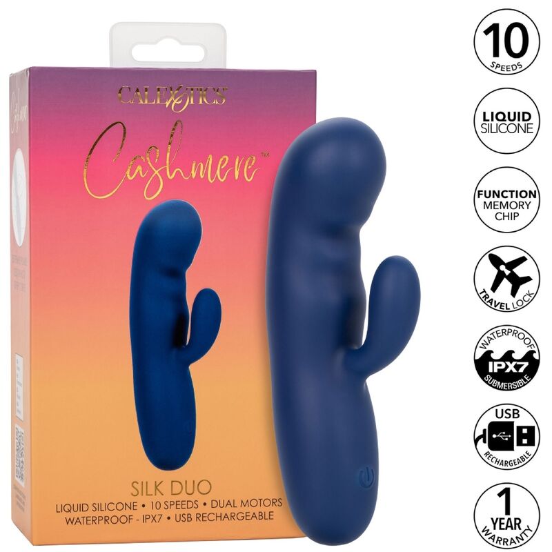 CALEXOTICS - CASHMERE DUO SOIE BLEU – Image 2