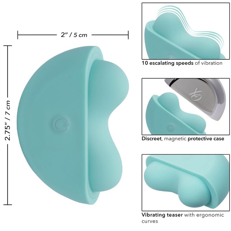 CALEXOTICS - OVATION STIMULATEUR DAPLAUSES VERT AQUA – Image 4