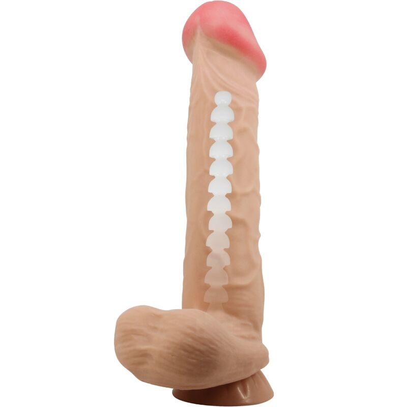 PRETTY LOVE - SLIDING SKIN SERIES REALISTISCHER DILDO MIT SLIDING SKIN SAUNAPF FLEISCH 26 CM – Bild 7