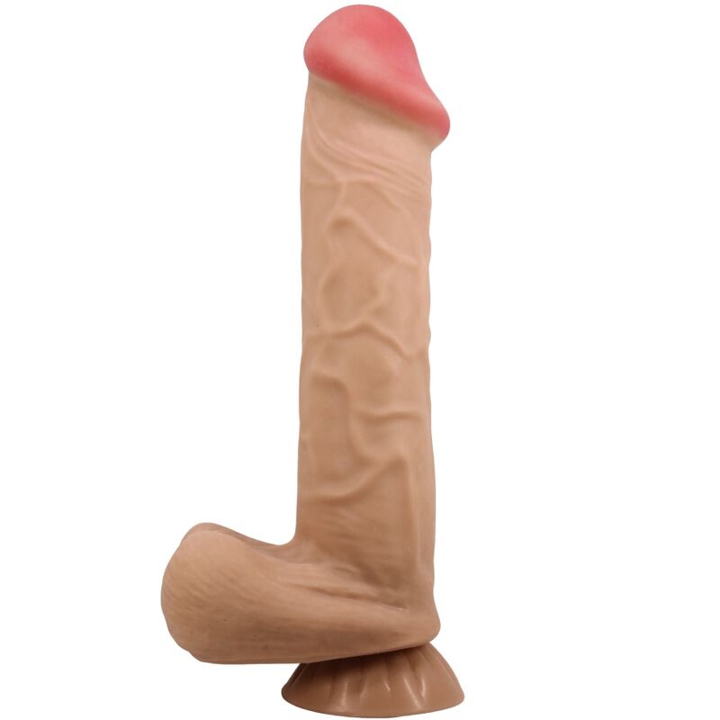 PRETTY LOVE - SLIDING SKIN SERIES REALISTISCHER DILDO MIT SLIDING SKIN SAUNAPF FLEISCH 26 CM – Bild 6