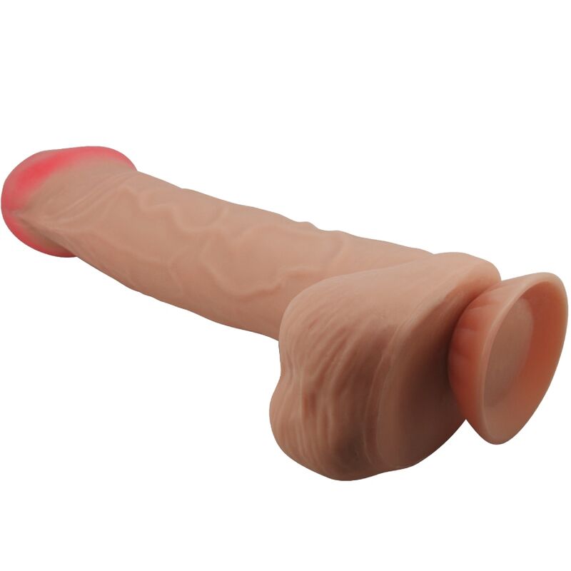 PRETTY LOVE - SLIDING SKIN SERIES REALISTISCHER DILDO MIT SLIDING SKIN SAUNAPF FLEISCH 26 CM – Bild 4