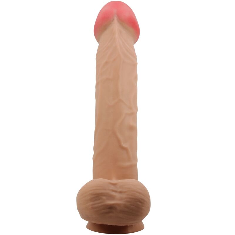 PRETTY LOVE - SLIDING SKIN SERIES REALISTISCHER DILDO MIT SLIDING SKIN SAUNAPF FLEISCH 26 CM – Bild 3