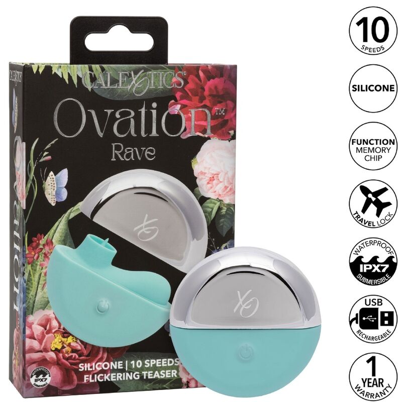CALEXOTICS - OVATION STIMULATEUR RAVE VERT AQUA – Image 14