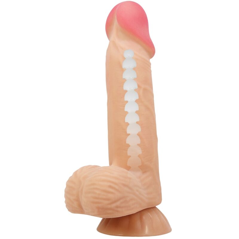 PRETTY LOVE - SLIDING SKIN SERIES REALISTISCHER DILDO MIT GLEITENDEM HAUT-SAUGNAP 20,6 CM – Bild 7