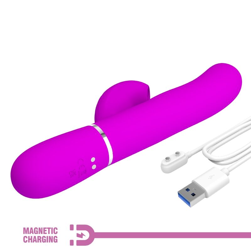PRETTY LOVE - PERLITA MULTIFUNCTION 3 IN 1 G-SPOT VIBRATOR VIOLET - Image 10