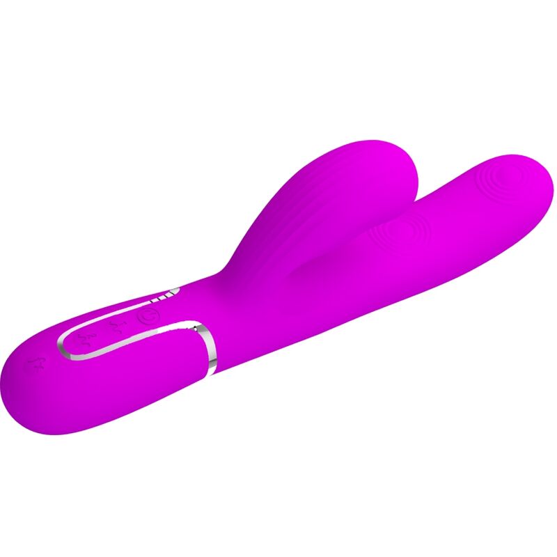 PRETTY LOVE - PERLITA MULTIFUNCTION 3 IN 1 G-SPOT VIBRATOR VIOLET - Image 8