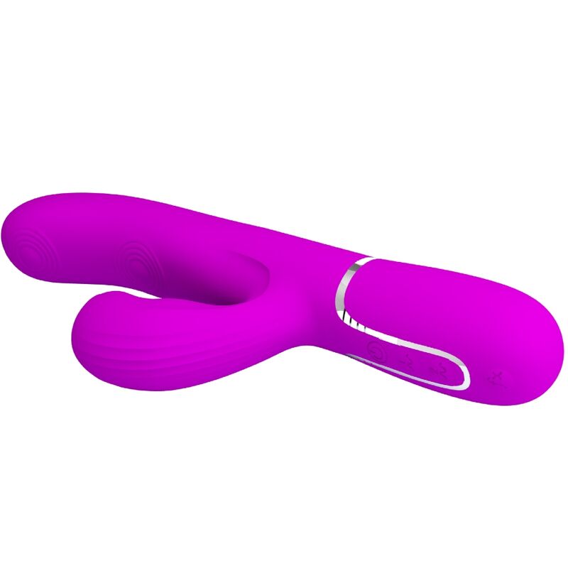 PRETTY LOVE - PERLITA MULTIFUNCTION 3 IN 1 G-SPOT VIBRATOR VIOLET - Image 3