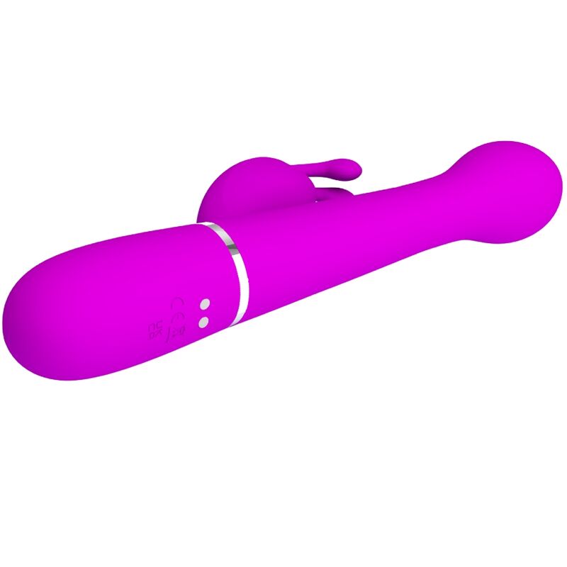 PRETTY LOVE - DEJON RABBIT VIBRATOR 3 IN 1 MULTIFUNKTIONSVIOLETT – Bild 7