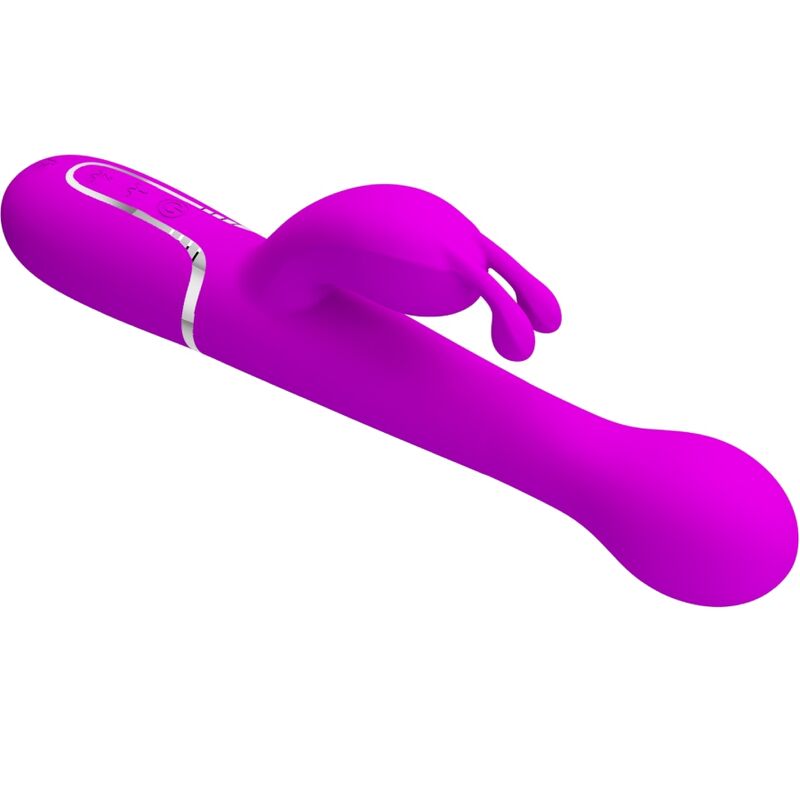 PRETTY LOVE - DEJON RABBIT VIBRATOR 3 IN 1 MULTIFUNKTIONSVIOLETT – Bild 5