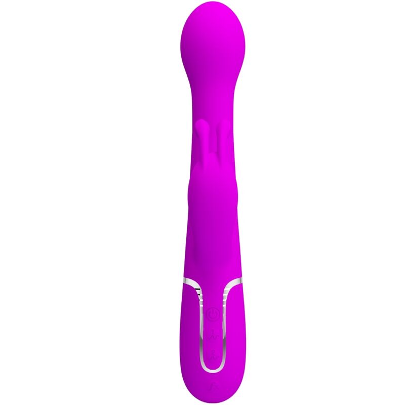 PRETTY LOVE - DEJON RABBIT VIBRATOR 3 IN 1 MULTIFUNKTIONSVIOLETT – Bild 4
